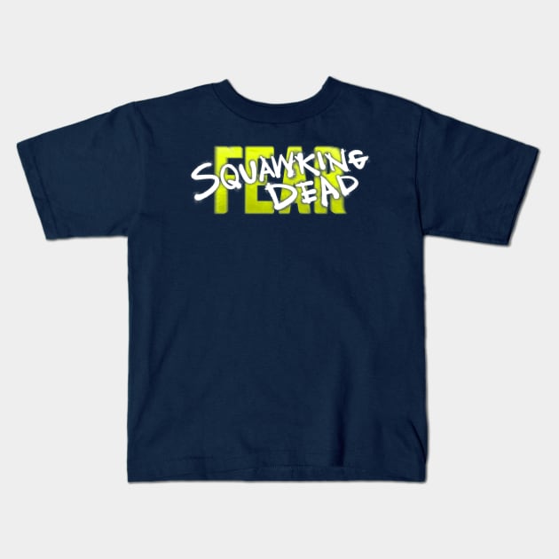 FearTWD Season 8B LOGO T-Shirt Kids T-Shirt by SQUAWKING DEAD